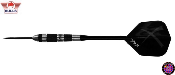 Stahl Darts Dartpfeil Set - Bulls XGrip Nr.2